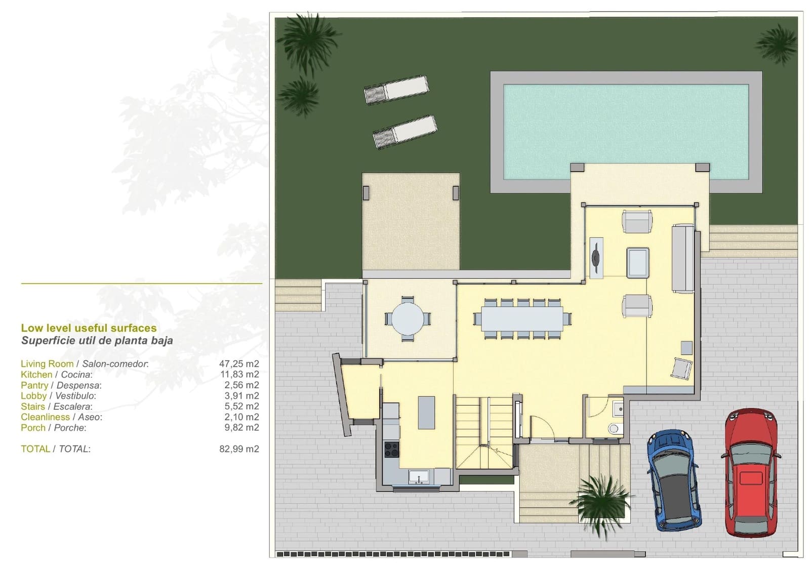 3 makuuhuone Huvila myytävänä paikassa Estepona mukana 
autotalli - 1 180 000 € (Ref: 9317918)