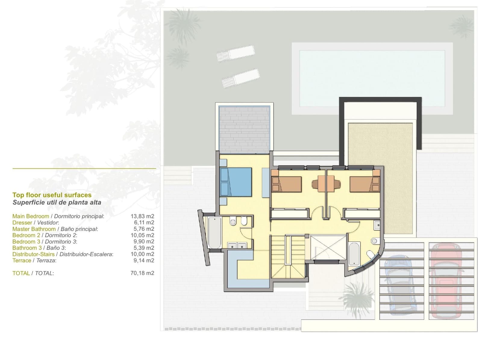 3 makuuhuone Huvila myytävänä paikassa Estepona mukana 
autotalli - 1 180 000 € (Ref: 9317918)