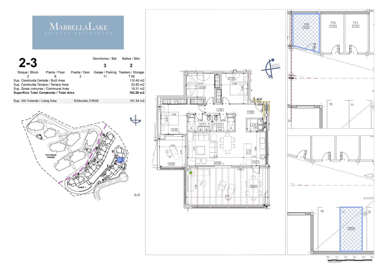 Apartamento de 3 habitaciones en Nueva Andalucia en venta con piscina garaje - 850.000 € (Ref: 9608150)