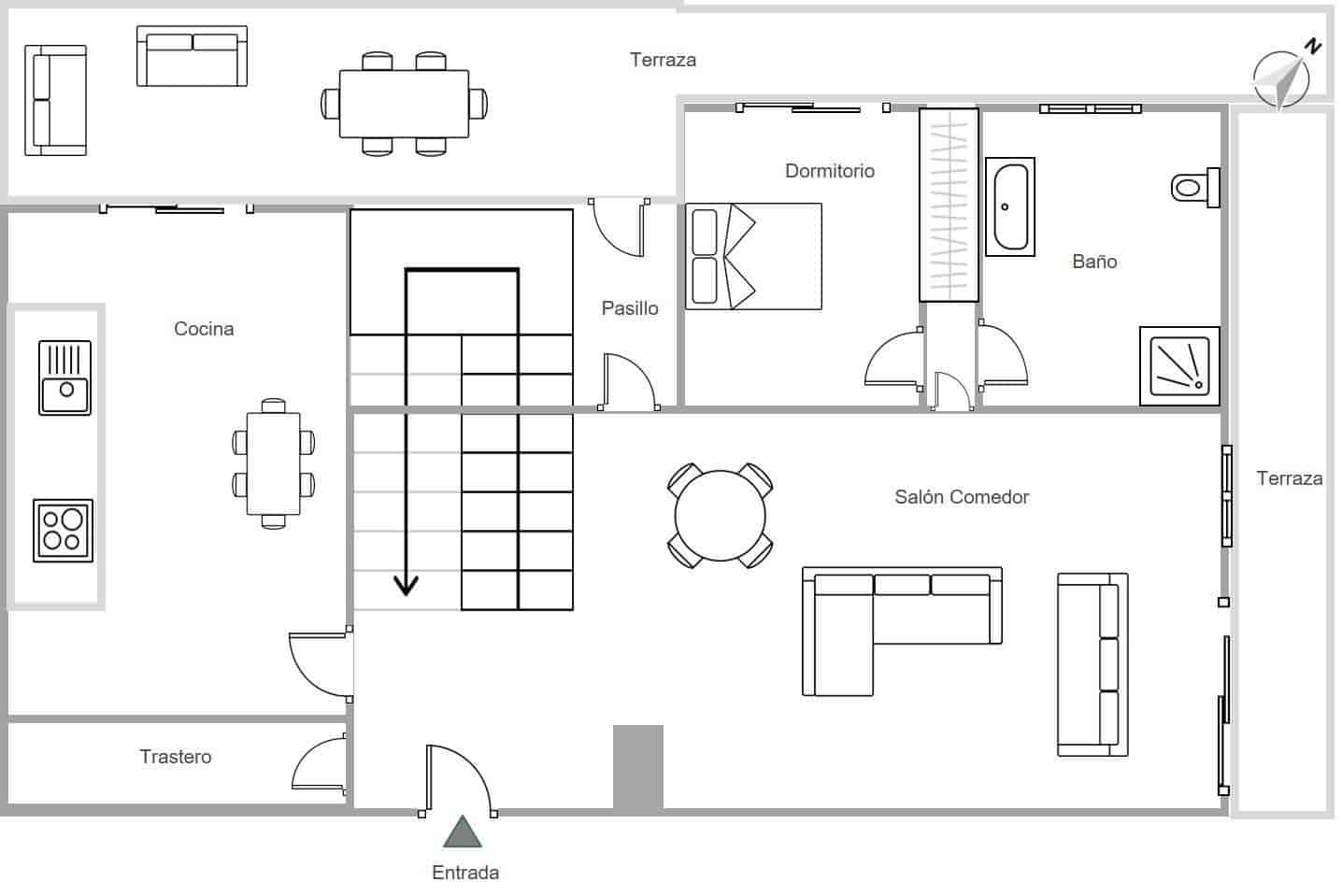 5 slaapkamer Penthouse te koop in Marbella met garage - € 1.550.000 (Ref: 9878935)