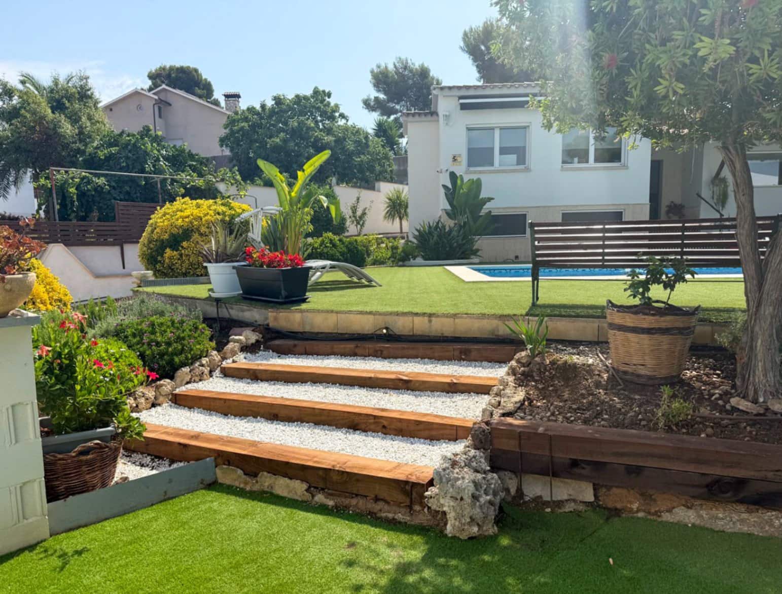 4 soveværelse Villa til leje i Sant Pere de Ribes med swimmingpool garage - € 4.000 (Ref: 10023319)