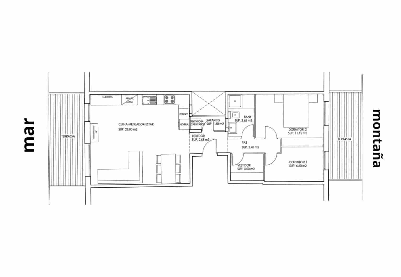 Apartamento de 3 habitaciones en Sitges en venta con garaje - 435.000 € (Ref: 10181699)