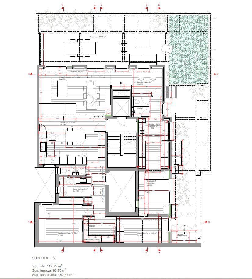4 Zimmer Penthouse zu verkaufen in Barcelona Stadt - 1.595.000 € (Ref: 9976771)