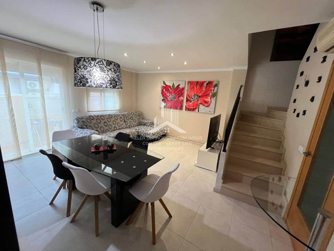 3 slaapkamer Rijtjeshuis te koop in Almassora / Almazora met zwembad garage - € 150.000 (Ref: 9844746)