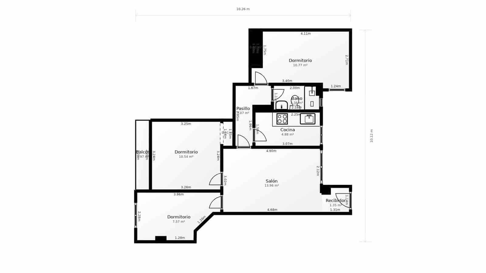 3 sypialnia Mieszkanie na sprzedaż w Gandia - 159 000 € (Ref: 10089780)