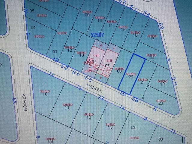 Tomt till salu i Almansa - 68 000 € (Ref: 9103495)