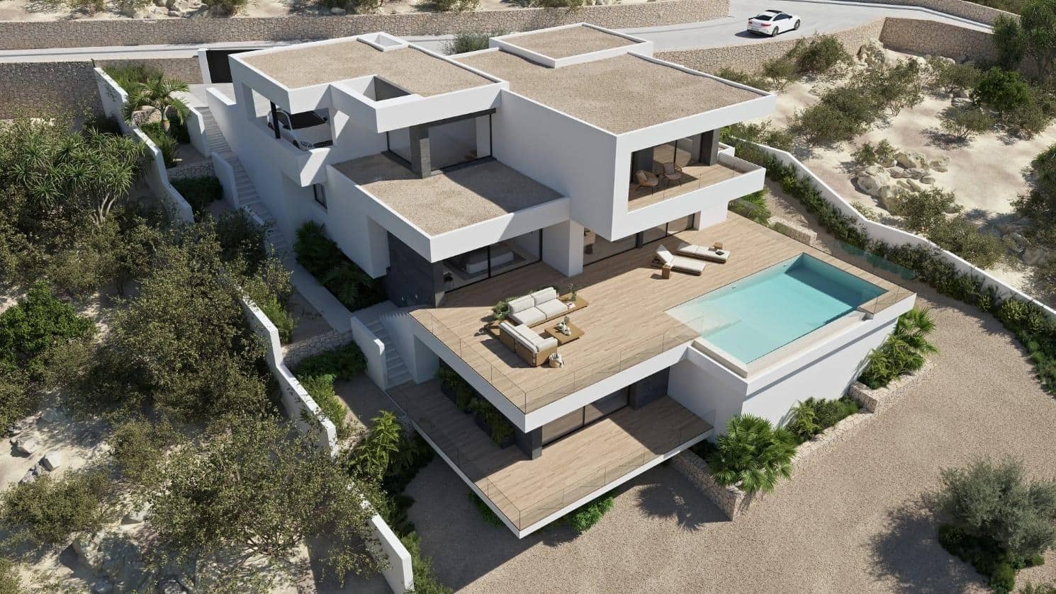 6 bedroom Villa for sale in Benitachell / Benitatxell with pool - € 2,495,000 (Ref: 9103506)