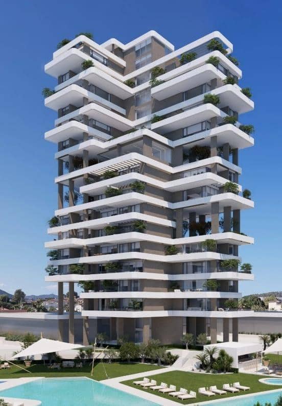 3 soveværelse Penthouse til salg i Calpe / Calp med swimmingpool garage - € 1.672.000 (Ref: 9103510)