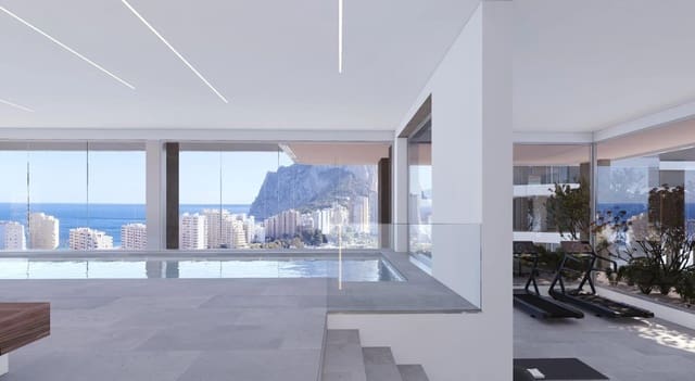 3 makuuhuone Kattohuoneisto myytävänä paikassa Levante - Playa Fossa, Calpe / Calp mukana uima-altaan 
autotalli - 1 672 000 € (Ref: 9103510)