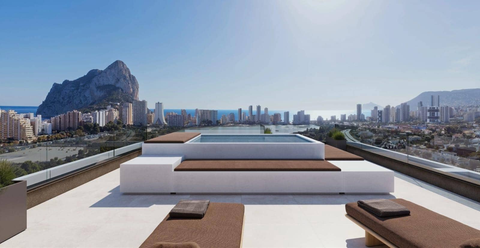 3 soveværelse Penthouse til salg i Calpe / Calp med swimmingpool garage - € 1.672.000 (Ref: 9103510)