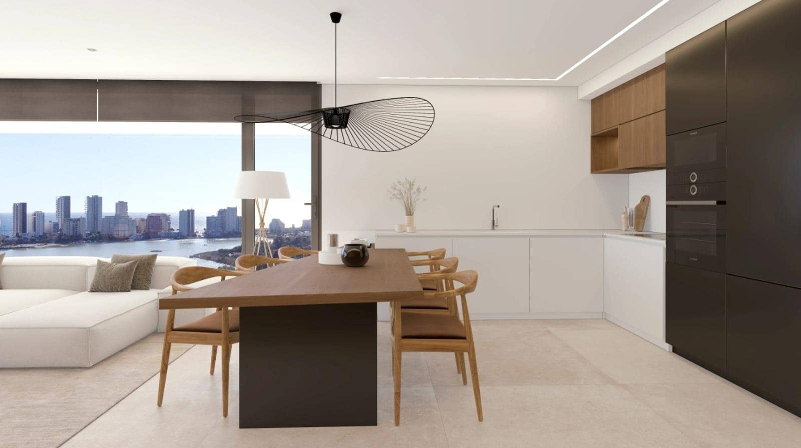 3 soveværelse Penthouse til salg i Calpe / Calp med swimmingpool garage - € 1.672.000 (Ref: 9103510)