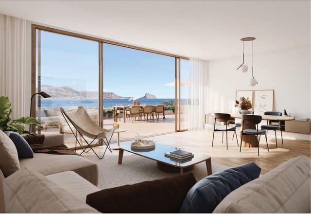 2 Zimmer Apartment zu verkaufen in Albir, Alfaz del Pi / L'Alfàs del Pi mit Pool Garage - 580.000 € (Ref: 9103513)