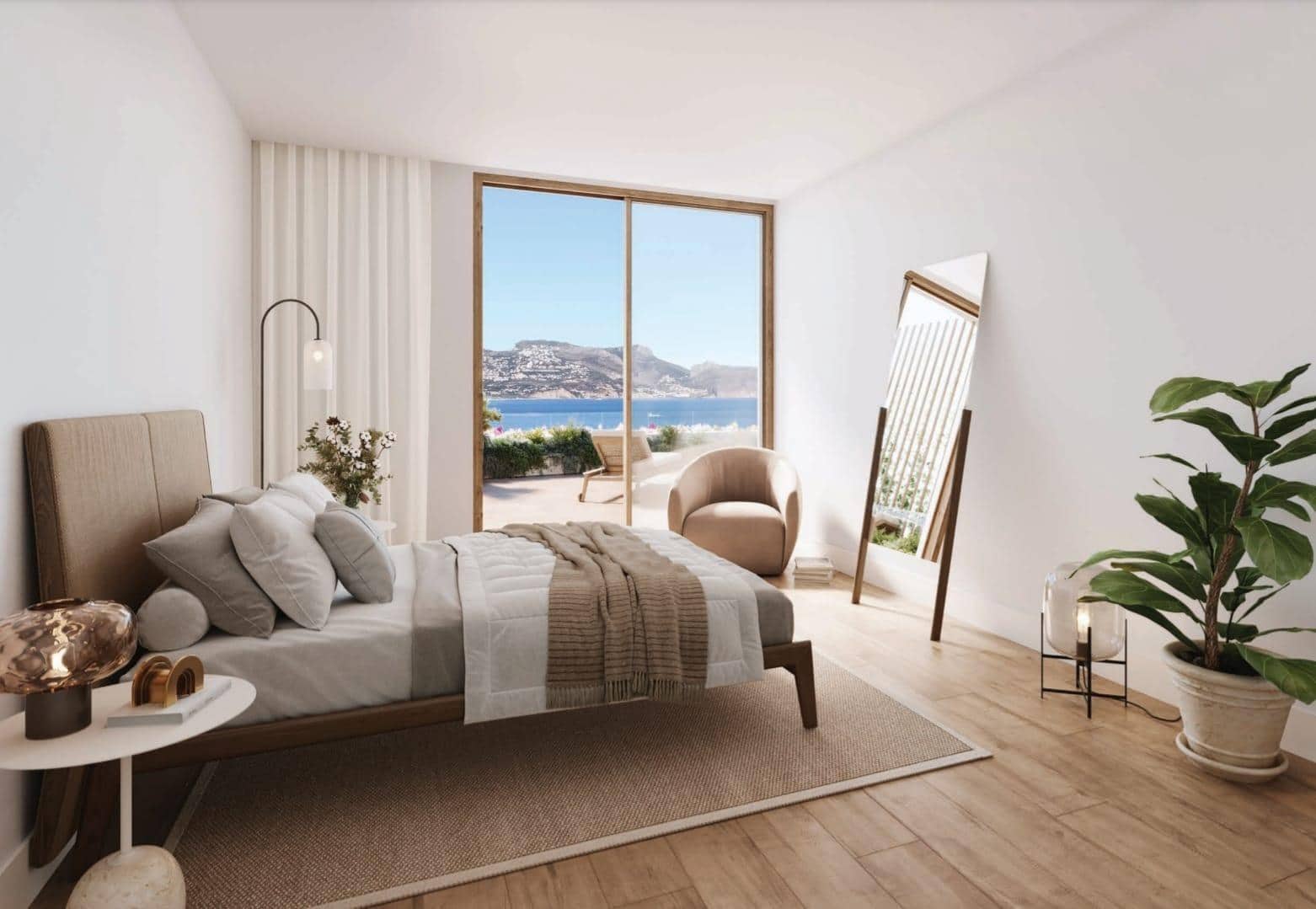 2 Zimmer Apartment zu verkaufen in Albir mit Pool Garage - 580.000 € (Ref: 9103513)