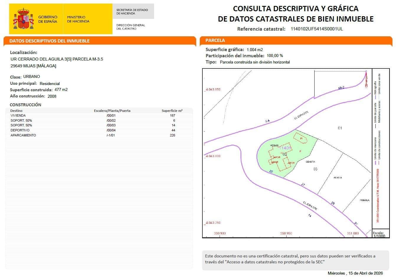 1 sovrum Lägenhet till salu i Mijas med pool garage - 346 000 € (Ref: 9181089)