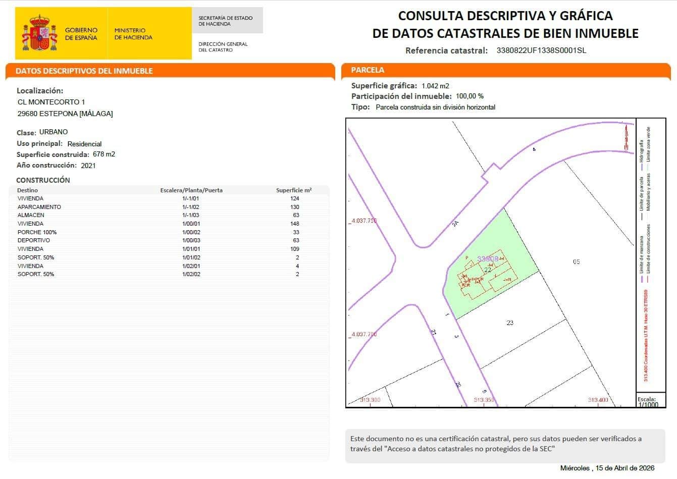 3 soverom Villa til salgs i Estepona med svømmebasseng garasje - € 2 900 000 (Ref: 9185462)