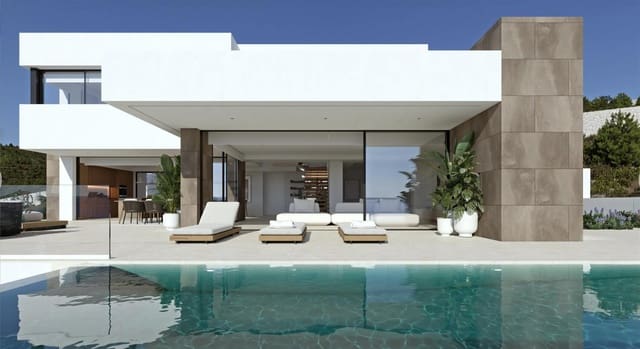 3 sovrum Villa till salu i Cumbre del Sol, Benitachell / Benitatxell med pool - 2 800 000 € (Ref: 9228589)