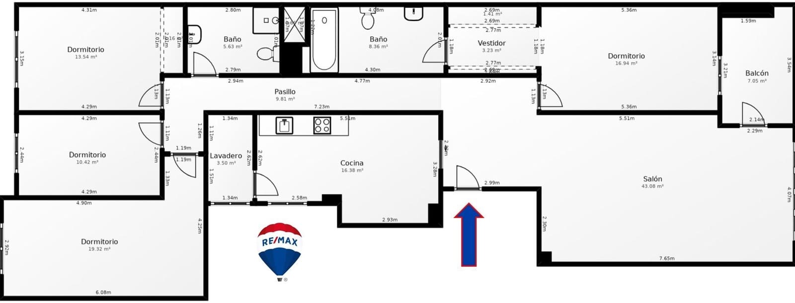 4 soveværelse Lejlighed til salg i Oliva med garage - € 199.000 (Ref: 9338072)