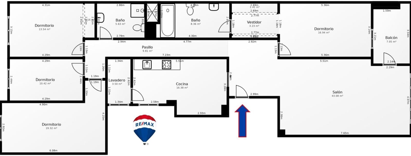 4 sypialnia Mieszkanie na sprzedaż w Oliva z garażem - 193 000 € (Ref: 9338072)