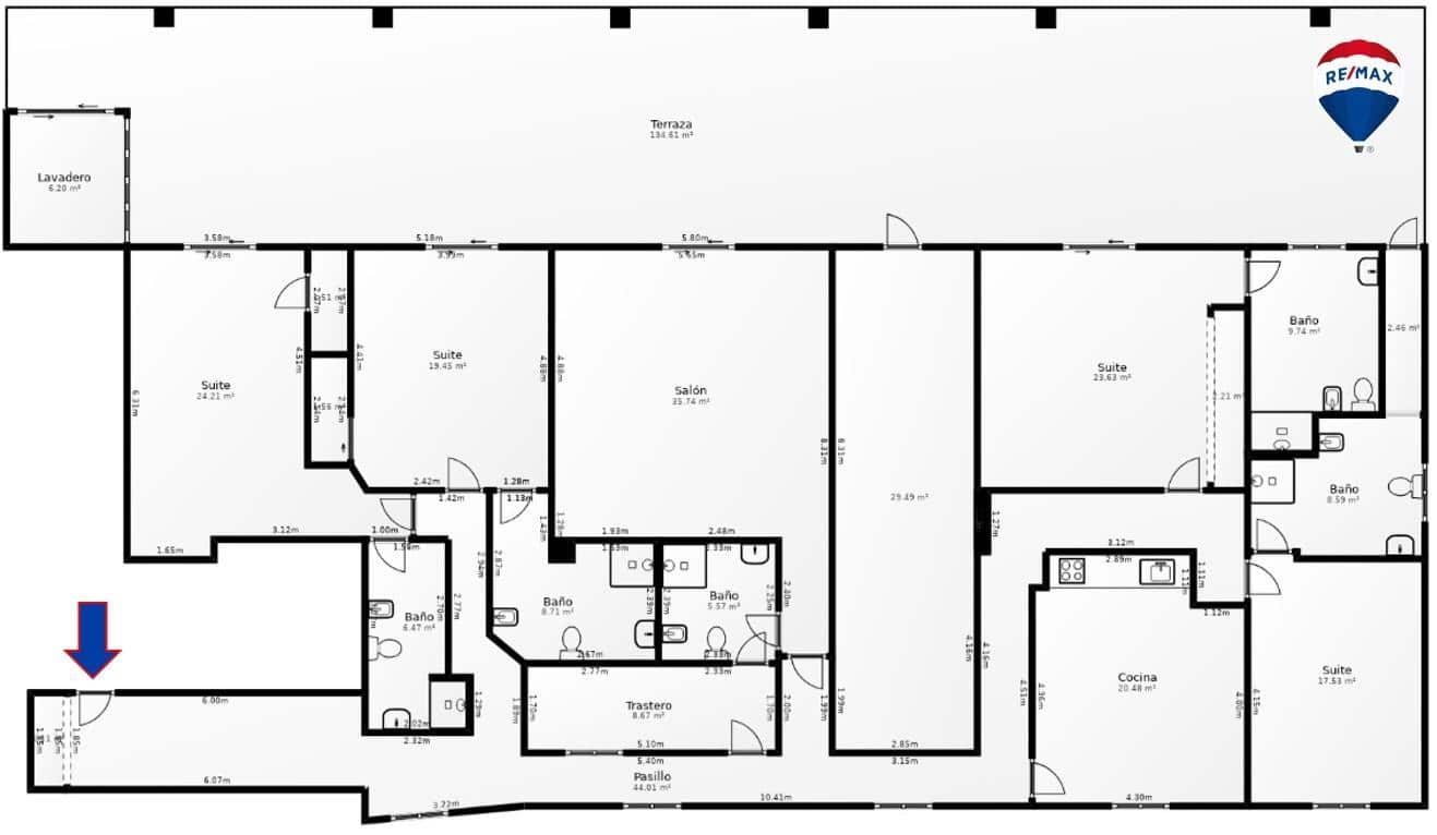 5 quarto Penthouse para venda em Gandia - 350 000 € (Ref: 9427279)