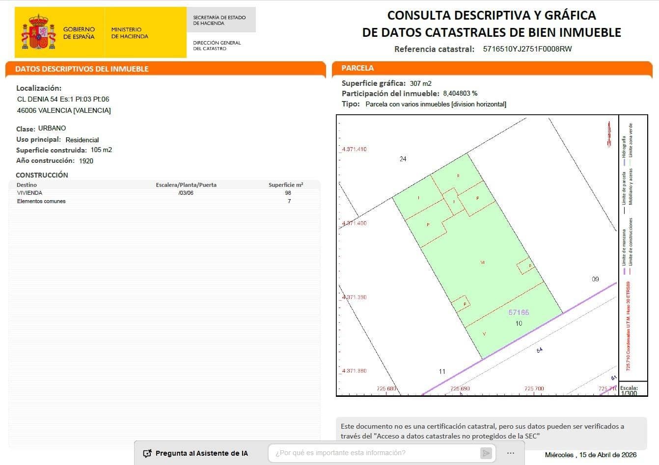 4 soverom Leilighet til salgs i Valencia by - € 430 000 (Ref: 9732195)