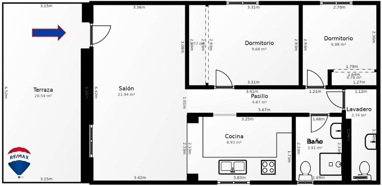 2 Zimmer Villa zu verkaufen in Oliva - 280.000 € (Ref: 9898741)