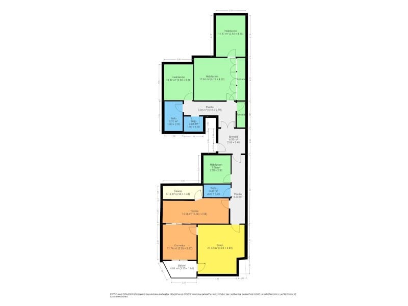 4 camera da letto Appartamento in vendita in Cartagena - 349.000 € (Rif: 8962057)