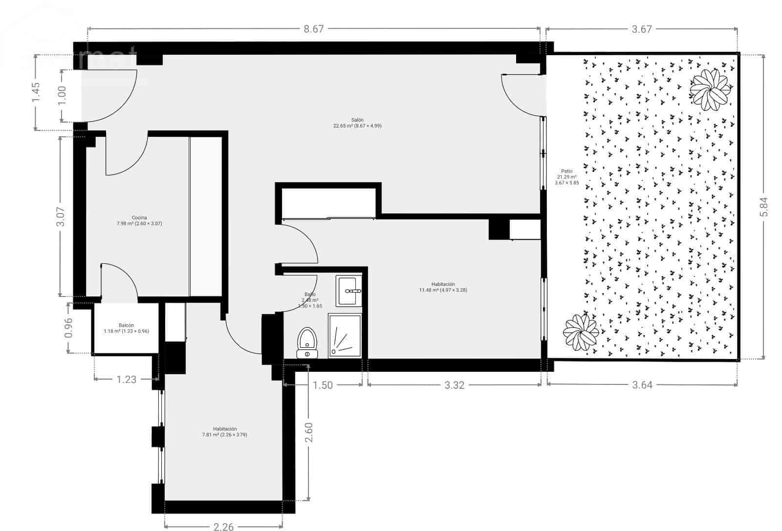 2 soverom Leilighet til salgs i El Astillero med svømmebasseng garasje - € 235 000 (Ref: 10049648)