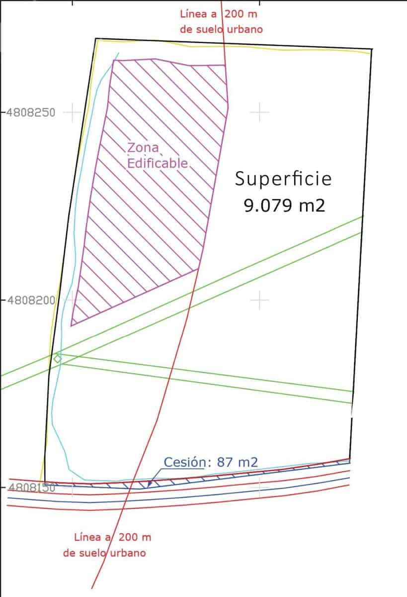 Działka budowlana na sprzedaż w Cubas - 260 000 € (Ref: 9981246)