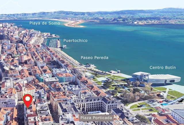 Piso de 4 habitaciones en Santander en venta - 550.000 € (Ref: 9981249)