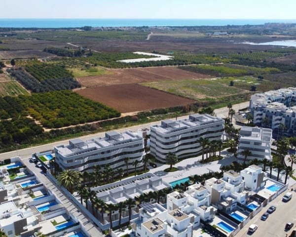 2 chambre Appartement à vendre à El Raso, Guardamar del Segura avec piscine - 296 900 € (Ref: 10019867)