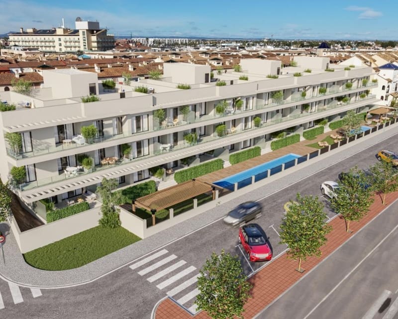 2 sypialnia Apartament na sprzedaż w Los Narejos z basenem garażem - 425 000 € (Ref: 10019874)