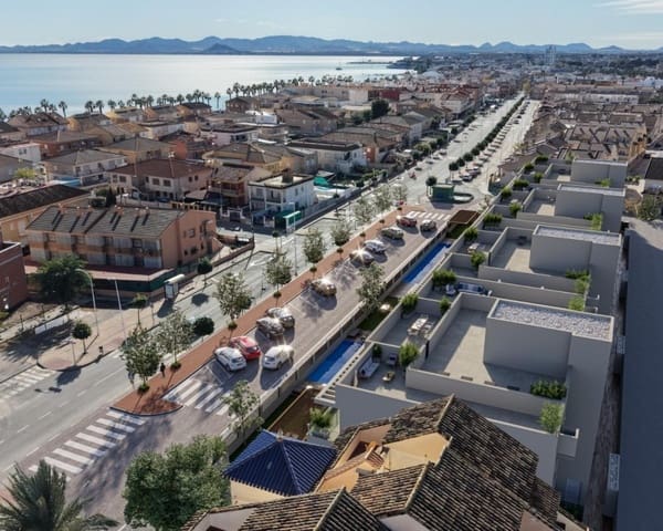 2 soverom Leilighet til salgs i Los Narejos, Los Alcázares med svømmebasseng garasje - € 425 000 (Ref: 10019874)
