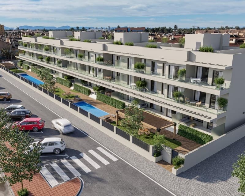 Apartamento de 2 habitaciones en Los Narejos en venta con piscina garaje - 359.000 € (Ref: 10019876)