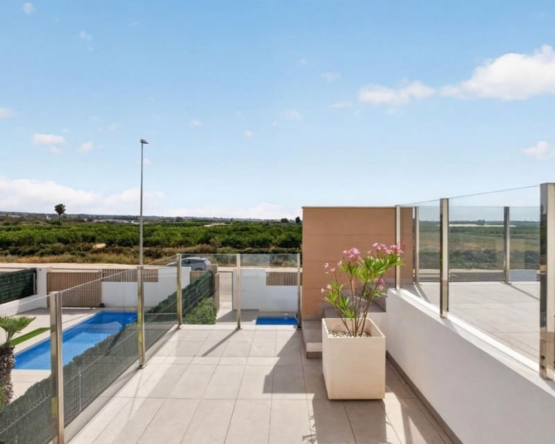 3 chambre Villa/Maison à vendre à Guardamar del Segura avec piscine - 450 000 € (Ref: 10023097)