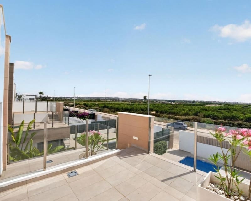 3 chambre Villa/Maison à vendre à Guardamar del Segura avec piscine - 450 000 € (Ref: 10023097)
