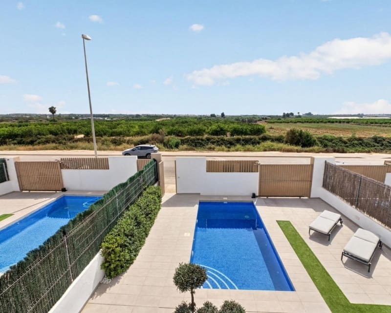 3 chambre Villa/Maison à vendre à Guardamar del Segura avec piscine - 450 000 € (Ref: 10023097)
