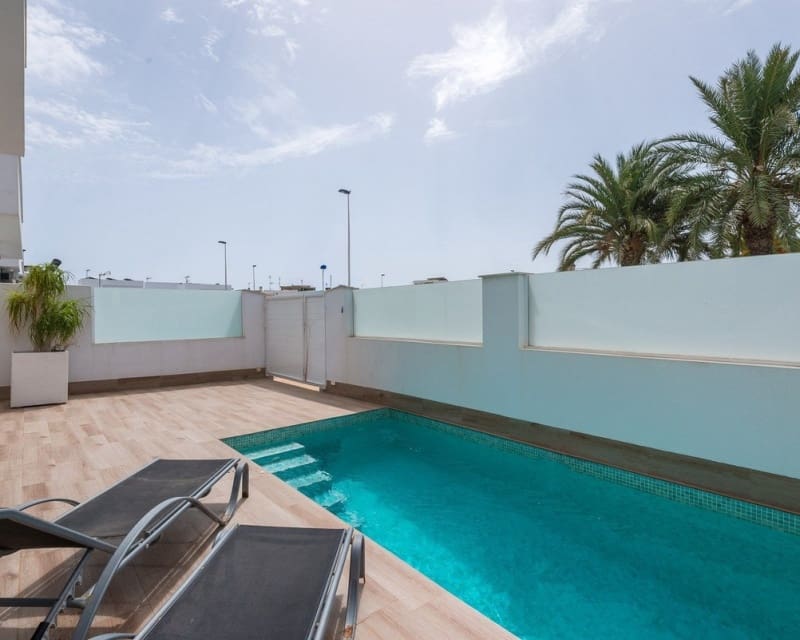 3 sovrum Villa till salu i San Pedro del Pinatar med pool - 400 000 € (Ref: 10078641)