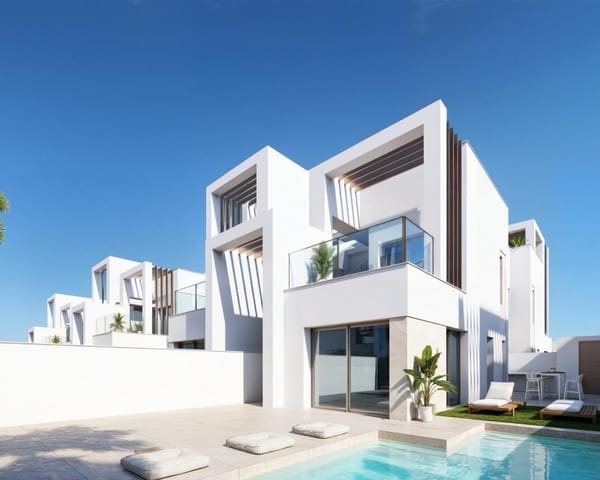 Chalet de 3 habitaciones en Las Lomas de Rame - Bahía Bella, Los Alcázares en venta con piscina garaje - 469.000 € (Ref: 10101484)