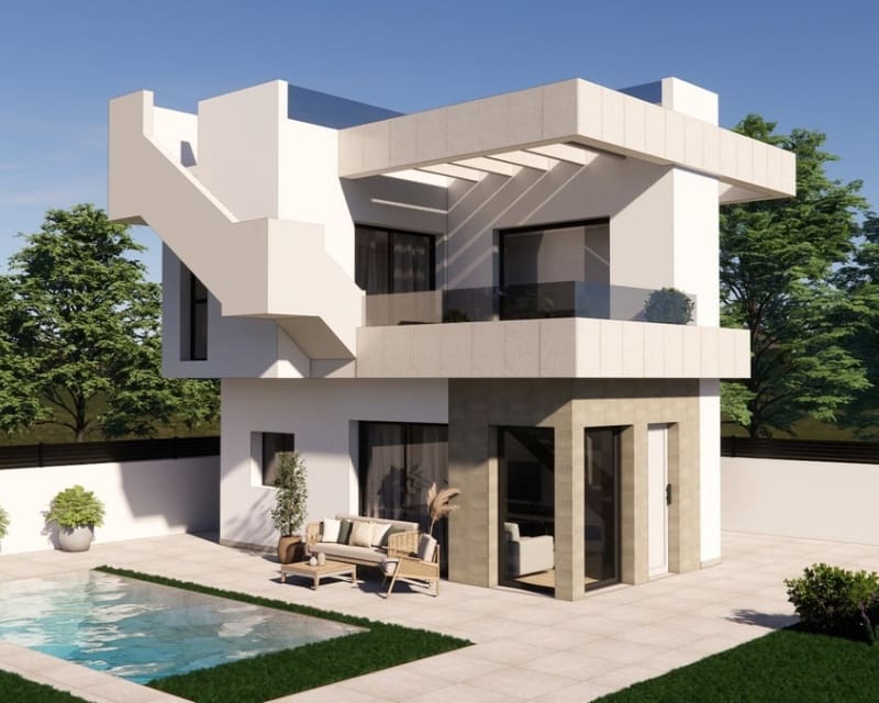 3 soverom Villa til salgs i Los Montesinos med svømmebasseng garasje - € 320 900 (Ref: 10166996)