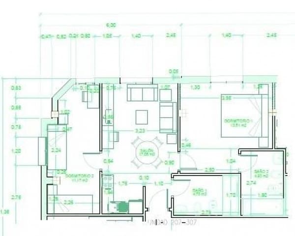 2 chambre Appartement à vendre à Centro, Los Alcázares avec piscine - 163 000 € (Ref: 10167006)
