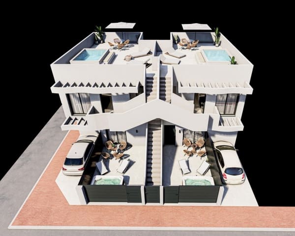 Bungalow de 2 habitaciones en Los Cuarteros, San Pedro del Pinatar en venta con piscina garaje - 279.950 € (Ref: 10167364)