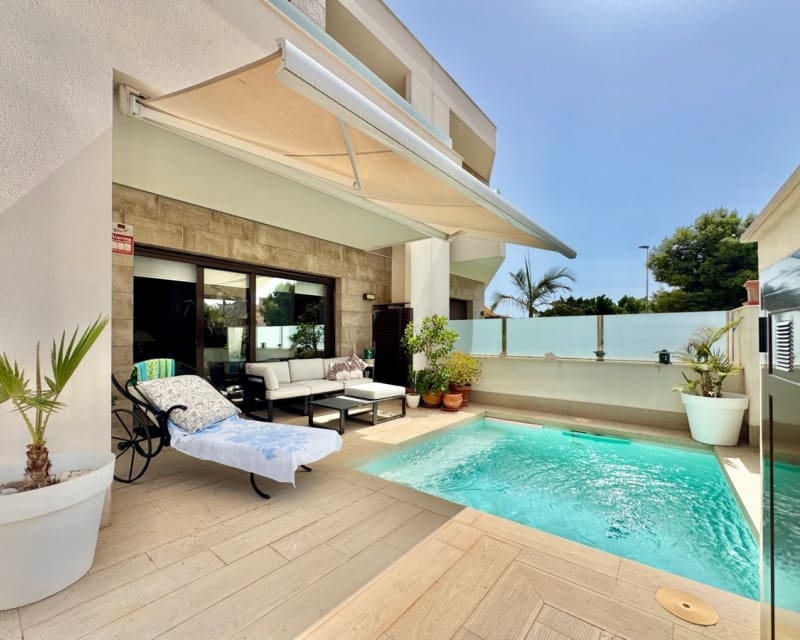 3 bedroom Townhouse for sale in San Pedro del Pinatar with pool - € 395,000 (Ref: 10167378)