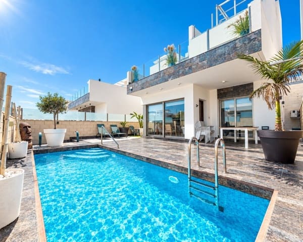3 makuuhuone Huvila myytävänä paikassa Villamartin, Orihuela mukana uima-altaan - 379 995 € (Ref: 10167405)