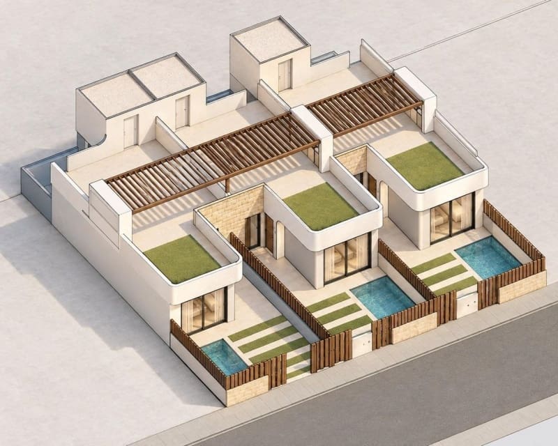 Casa de 3 habitaciones en San Pedro del Pinatar en venta con piscina - 369.900 € (Ref: 10179328)