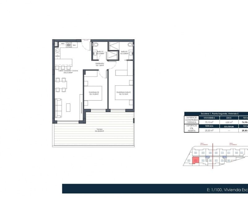 2 soveværelse Lejlighed til salg i Formentera del Segura med swimmingpool garage - € 265.000 (Ref: 10179350)