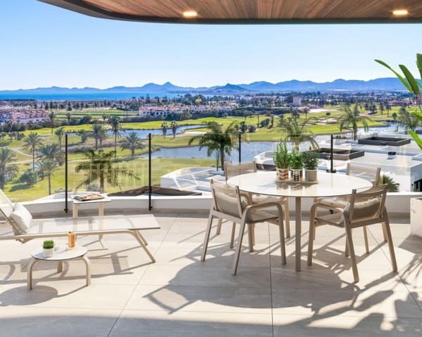 2 quarto Apartamento para venda em Las Lomas de Rame - Bahía Bella, Los Alcázares com piscina - 289 000 € (Ref: 9027106)