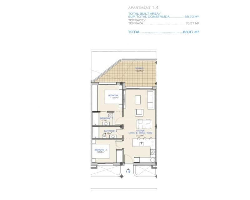 2 chambre Appartement à vendre à Los Alcazares avec piscine - 292 000 € (Ref: 9235703)