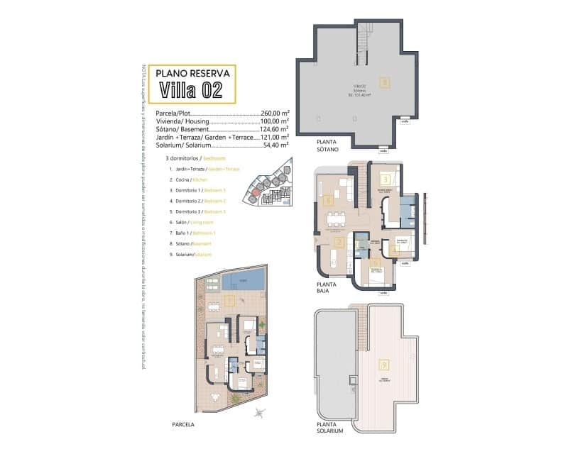 3 chambre Villa/Maison à vendre à Los Alcazares avec piscine - 589 900 € (Ref: 9288041)