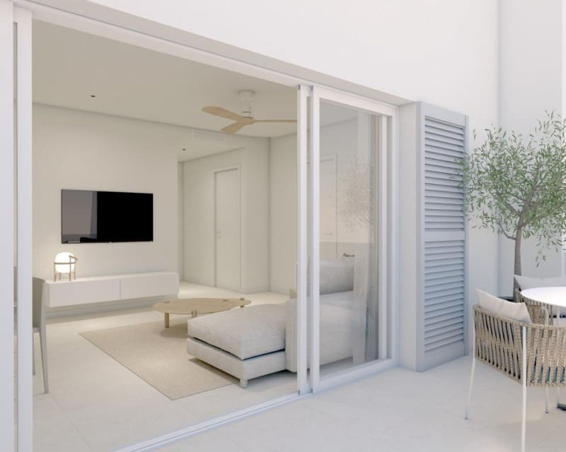 2 soveværelse Bungalow til salg i Torre de la Horadada med swimmingpool - € 385.000 (Ref: 9321594)