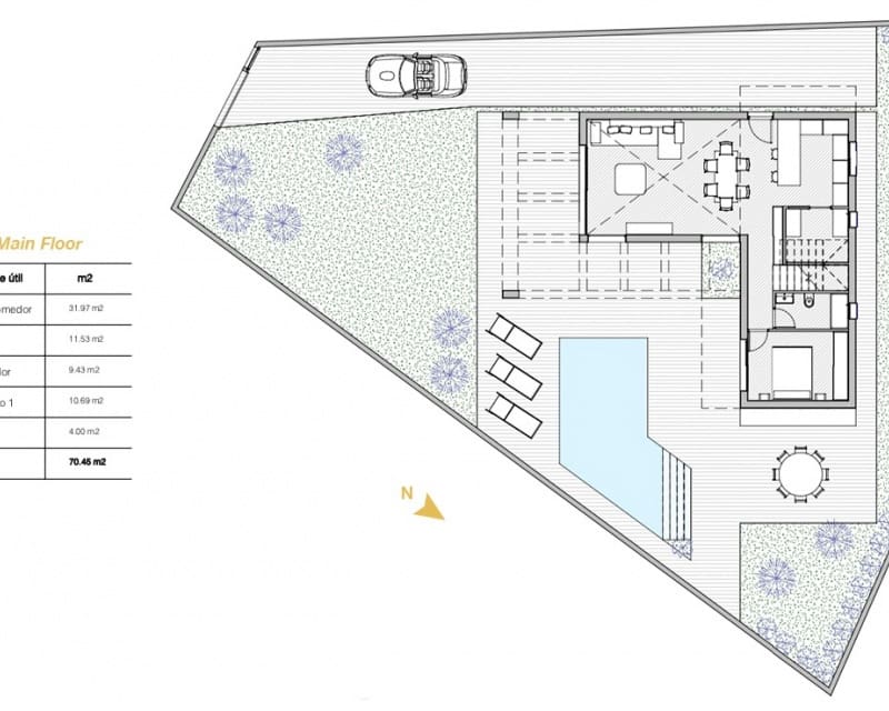 3 camera da letto Villa in vendita in Ciudad Quesada con piscina - 699.000 € (Rif: 9407935)
